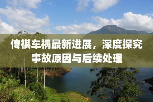 传祺车祸最新进展，深度探究事故原因与后续处理