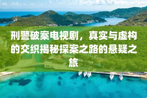 刑警破案电视剧，真实与虚构的交织揭秘探案之路的悬疑之旅
