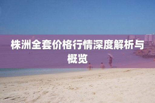 株洲全套价格行情深度解析与概览