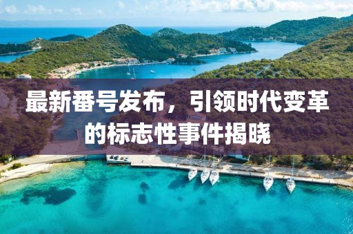 最新番号发布，引领时代变革的标志性事件揭晓