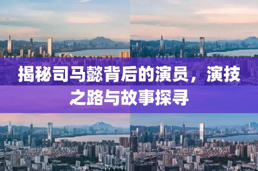 揭秘司马懿背后的演员，演技之路与故事探寻