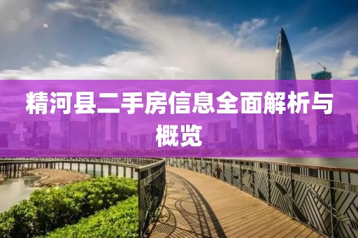 精河县二手房信息全面解析与概览