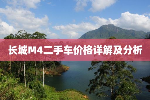 长城M4二手车价格详解及分析