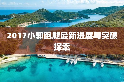 2017小郭跑腿最新进展与突破探索