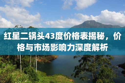 红星二锅头43度价格表揭秘，价格与市场影响力深度解析