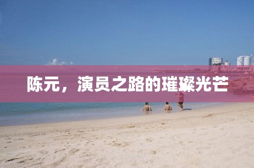 陈元，演员之路的璀璨光芒