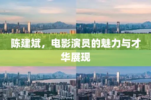 陈建斌，电影演员的魅力与才华展现