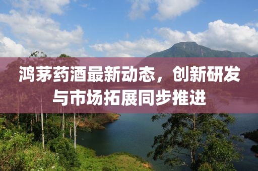 鸿茅药酒最新动态，创新研发与市场拓展同步推进
