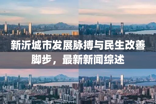 新沂城市发展脉搏与民生改善脚步，最新新闻综述