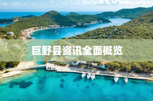 巨野县资讯全面概览