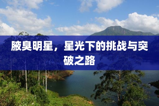 腋臭明星，星光下的挑战与突破之路