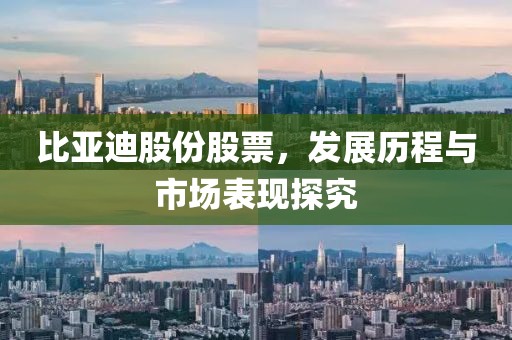 比亚迪股份股票，发展历程与市场表现探究