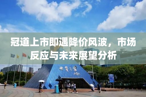 冠道上市即遇降价风波，市场反应与未来展望分析