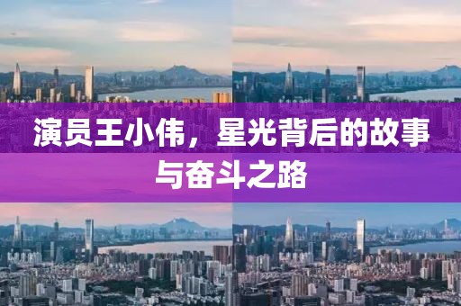 演员王小伟，星光背后的故事与奋斗之路