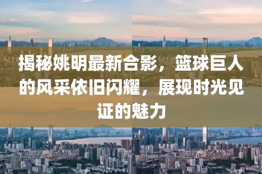 揭秘姚明最新合影，篮球巨人的风采依旧闪耀，展现时光见证的魅力