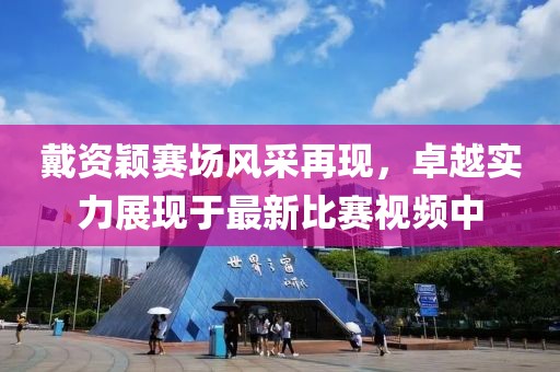 戴资颖赛场风采再现，卓越实力展现于最新比赛视频中