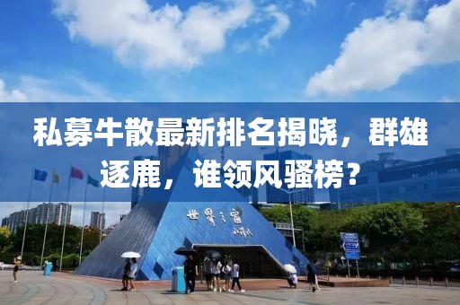私募牛散最新排名揭晓，群雄逐鹿，谁领风骚榜？