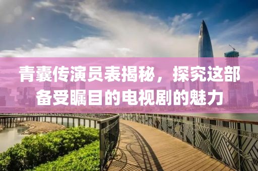 青囊传演员表揭秘，探究这部备受瞩目的电视剧的魅力