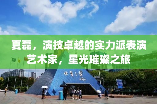 夏磊，演技卓越的实力派表演艺术家，星光璀璨之旅