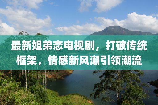 最新姐弟恋电视剧，打破传统框架，情感新风潮引领潮流