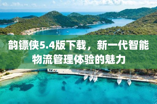 韵镖侠5.4版下载，新一代智能物流管理体验的魅力