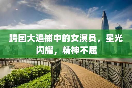 跨国大追捕中的女演员，星光闪耀，精神不屈