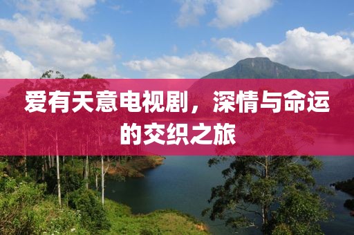 爱有天意电视剧，深情与命运的交织之旅
