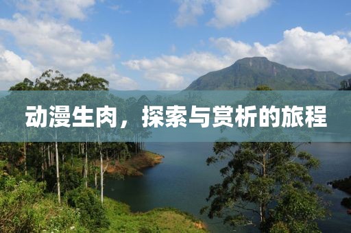动漫生肉，探索与赏析的旅程