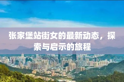 张家堡站街女的最新动态，探索与启示的旅程