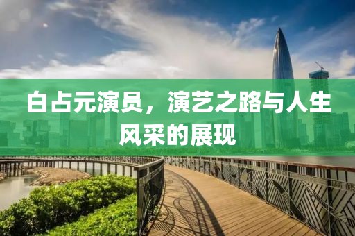 白占元演员，演艺之路与人生风采的展现