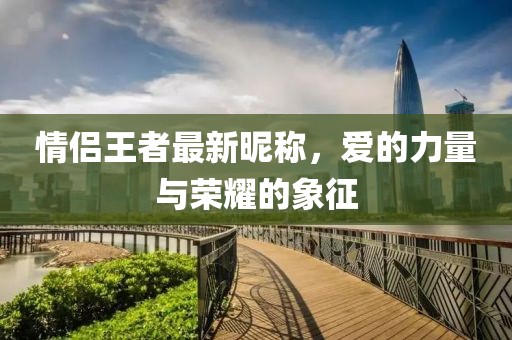 情侣王者最新昵称，爱的力量与荣耀的象征