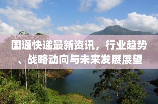 国通快递最新资讯，行业趋势、战略动向与未来发展展望