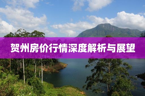 贺州房价行情深度解析与展望