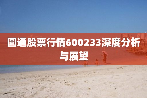 圆通股票行情600233深度分析与展望