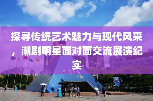 探寻传统艺术魅力与现代风采，潮剧明星面对面交流展演纪实