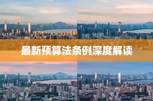 最新预算法条例深度解读