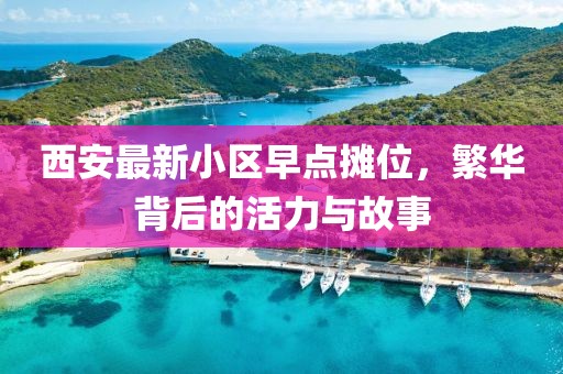西安最新小区早点摊位，繁华背后的活力与故事