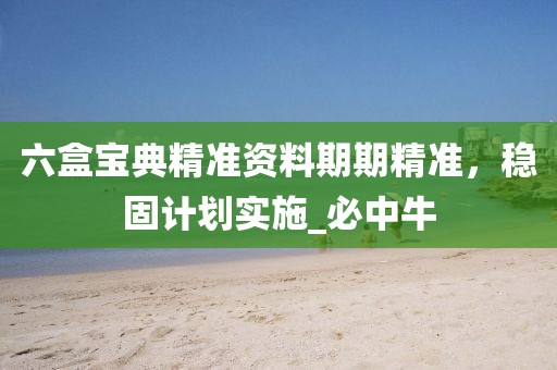 六盒宝典精准资料期期精准，稳固计划实施_必中牛