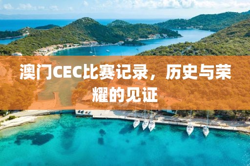 澳门CEC比赛记录，历史与荣耀的见证