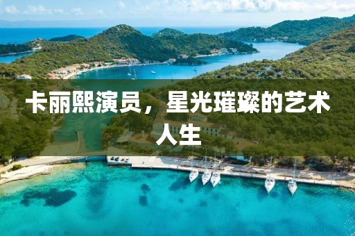 卡丽熙演员，星光璀璨的艺术人生