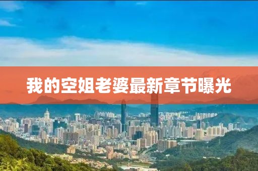 我的空姐老婆最新章节曝光