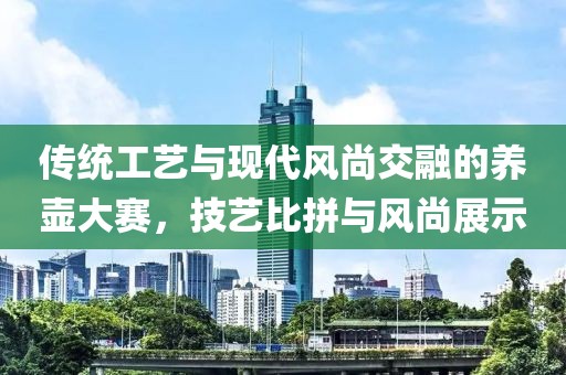 传统工艺与现代风尚交融的养壶大赛，技艺比拼与风尚展示
