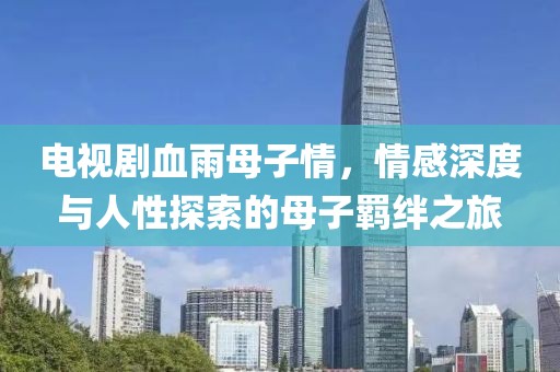 电视剧血雨母子情，情感深度与人性探索的母子羁绊之旅