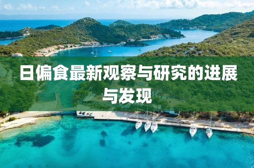 日偏食最新观察与研究的进展与发现
