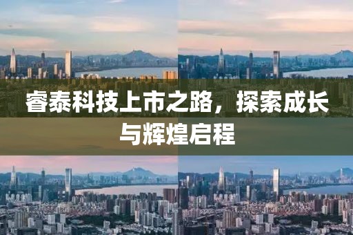 睿泰科技上市之路，探索成长与辉煌启程