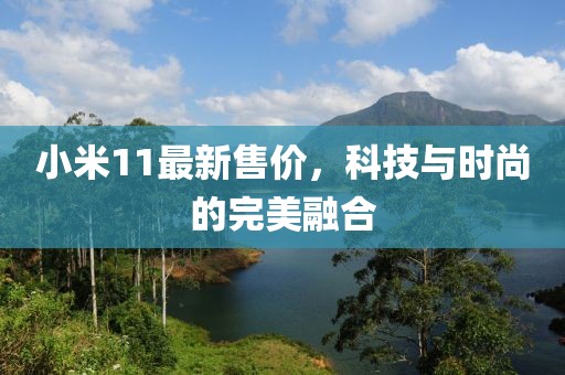 小米11最新售价，科技与时尚的完美融合