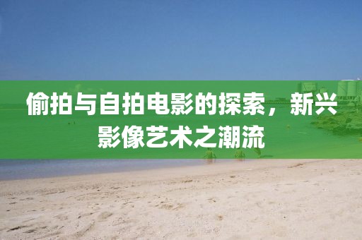 偷拍与自拍电影的探索，新兴影像艺术之潮流