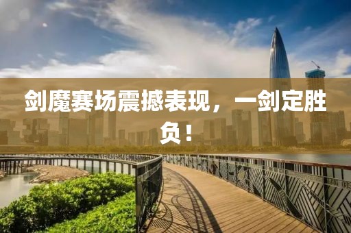 剑魔赛场震撼表现，一剑定胜负！