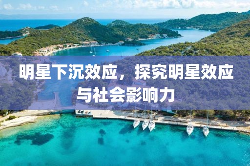明星下沉效应，探究明星效应与社会影响力