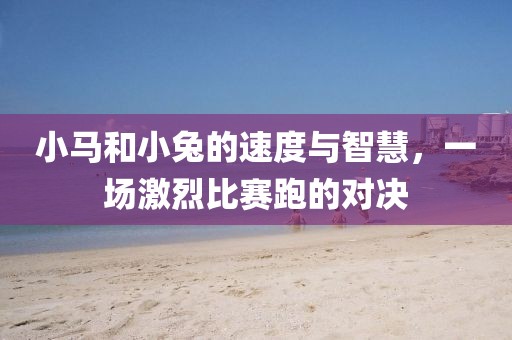 小马和小兔的速度与智慧，一场激烈比赛跑的对决